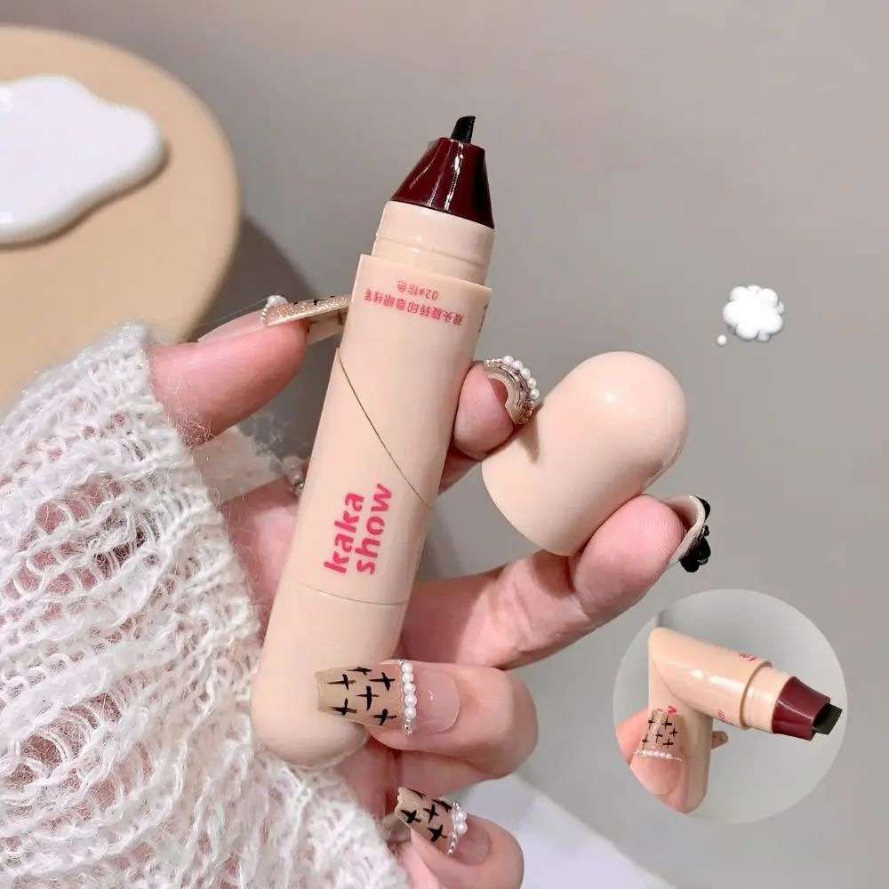 New Waterproof Eyeliner Stamp Foldable Long Lasting Eye Liner Stamp Portable Rotatable Eyeliner Stamp Pen