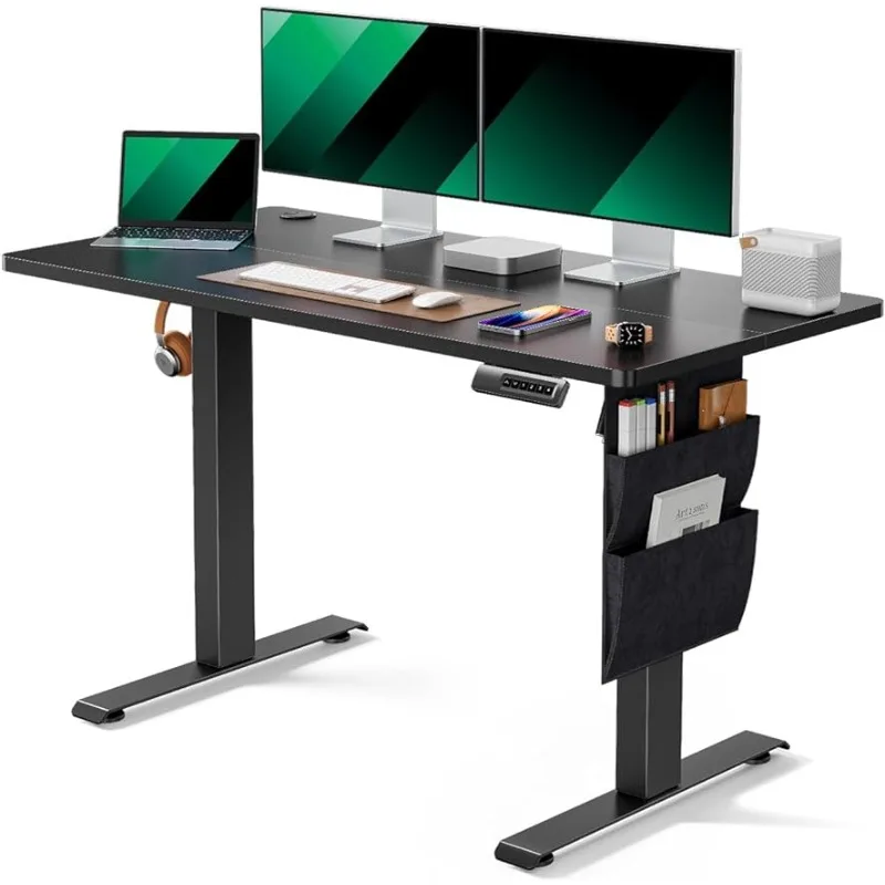 

Marsail Standing Desk Adjustable Height,‎48x24 Inch Electric Standing Desk, Stand up Desk with Starage Bag,Headphone Hook