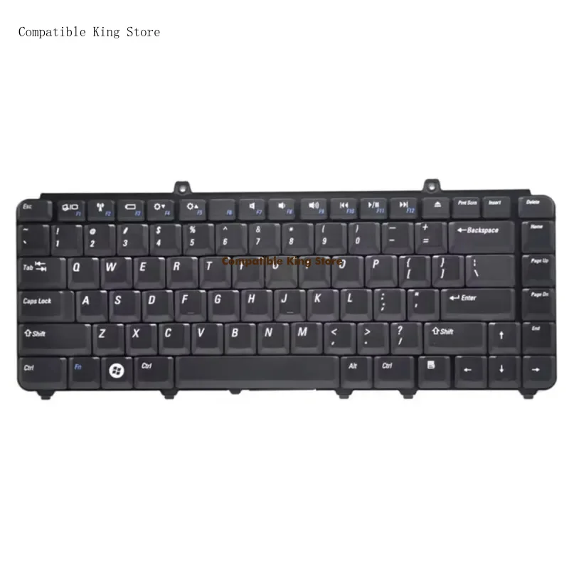 US Layout Keyboard Replacement for Dell Inspiron 1545 1540 1546 1410 1420 1520 1521 1525 1526 P446J Series Black P446J NSK-D9301