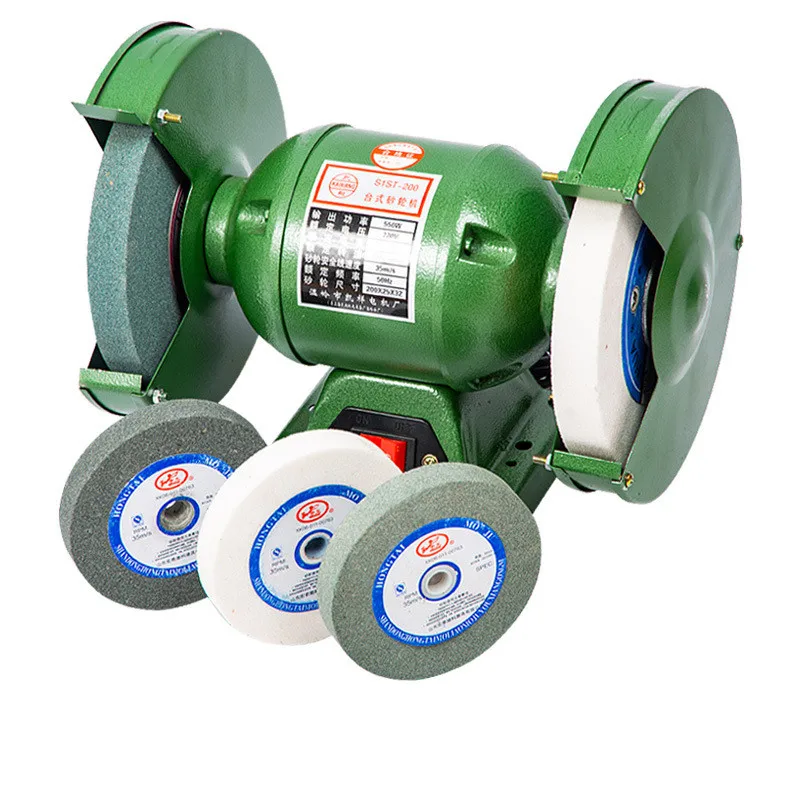 Miniaturowa szlifierka stołowa do użytku domowego mini szlifierka i szlifierka wielofunkcyjna szlifierka elektryczna przemysłowa 220V
