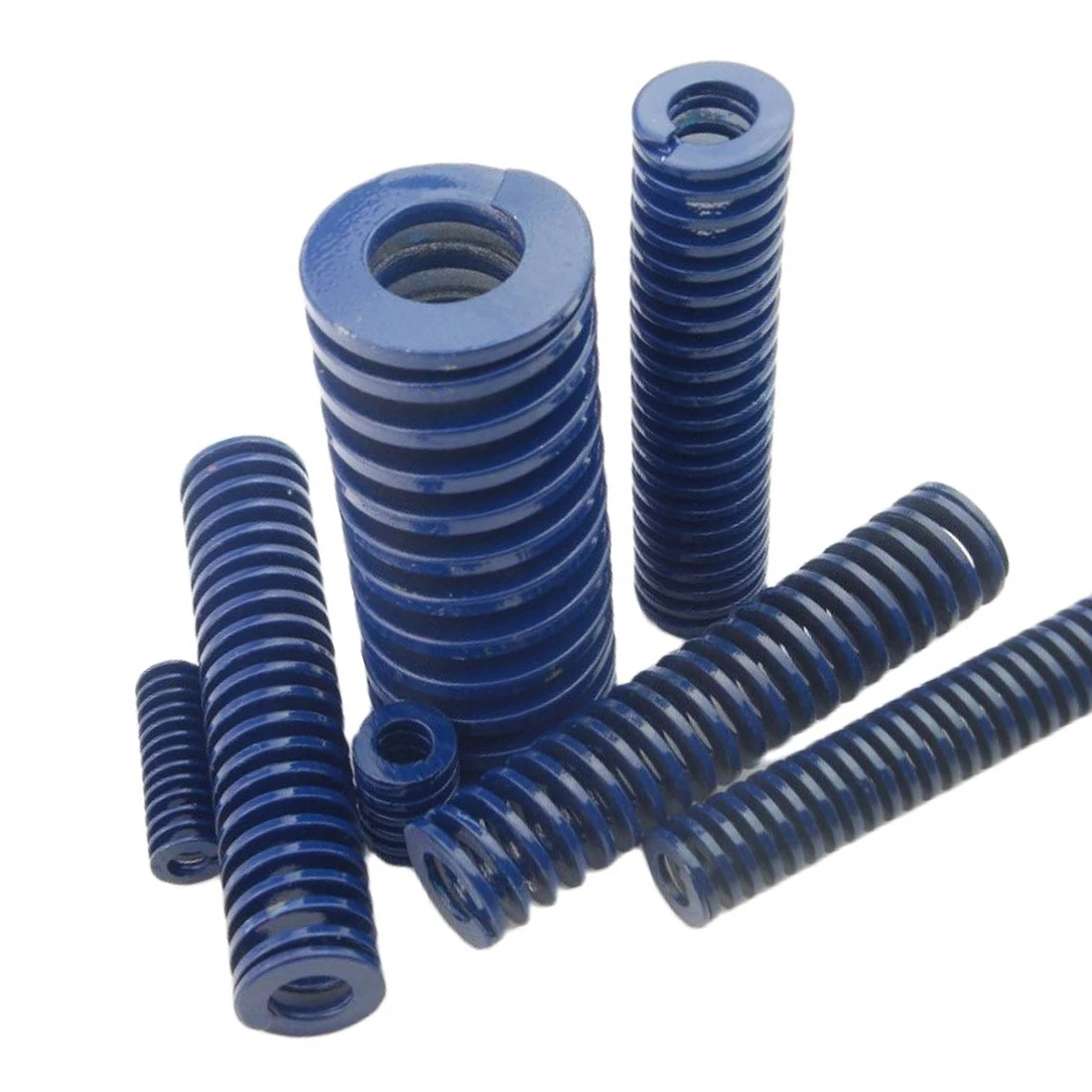 

5pcs Blue Mould Die Spring High Quality Comprssion Spring Durable And Rust Proof Tension Springs 8*4*100mm