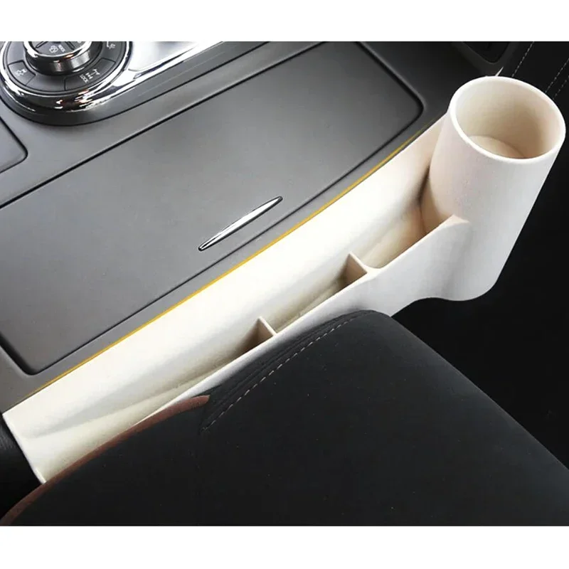 Car Seat Crevice Storage Box Car Organizer Cup Holder Auto Gap Side Pocket for Stowing Tidying For Nissan Patrol Y62 Armada