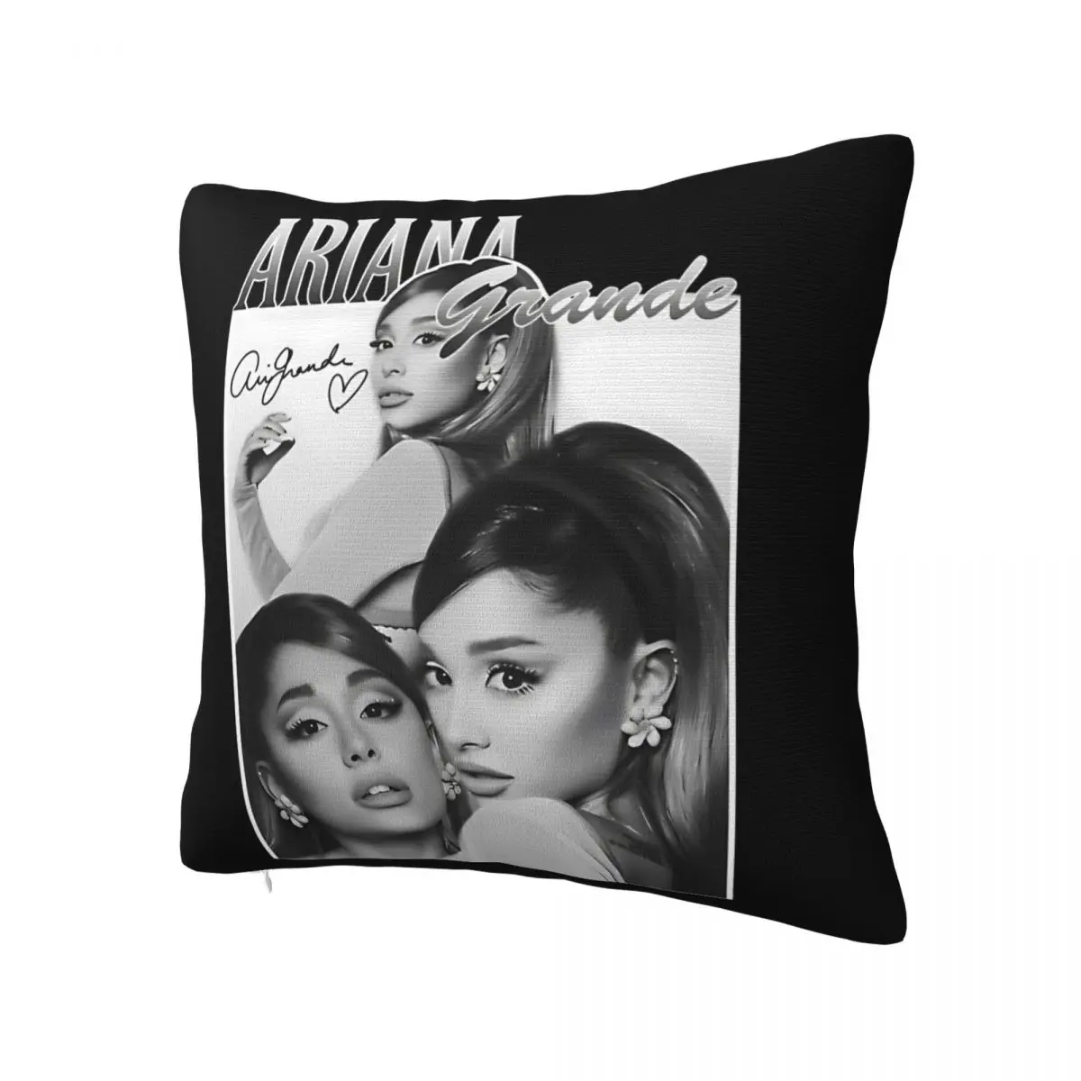 Vintage Pop Music R&B Pillowcase Printing Polyester Cushion Cover Gift Arianas Grandes Pillow Case Cover Chair Square 40*40cm