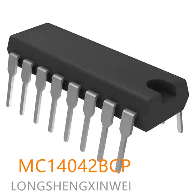 1PCS New Original MC14042BCP MC14042 DIP16 Direct Interpolation