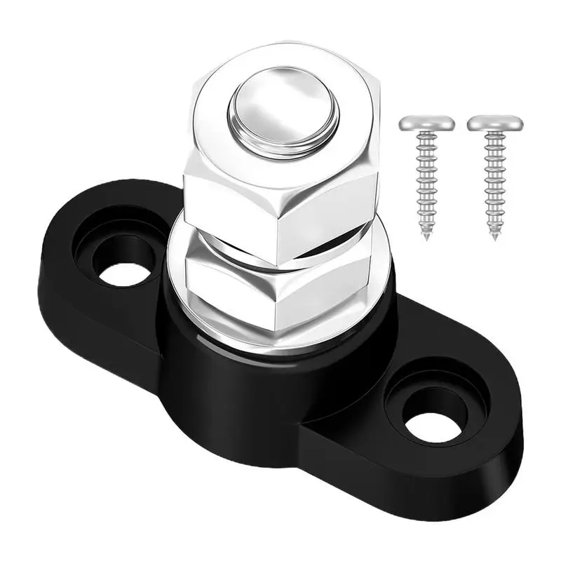 

Marine Bus Bar Single Stud Busbar Battery Busbar Terminal Block Heavy Duty For Automotive Truck RV Boat