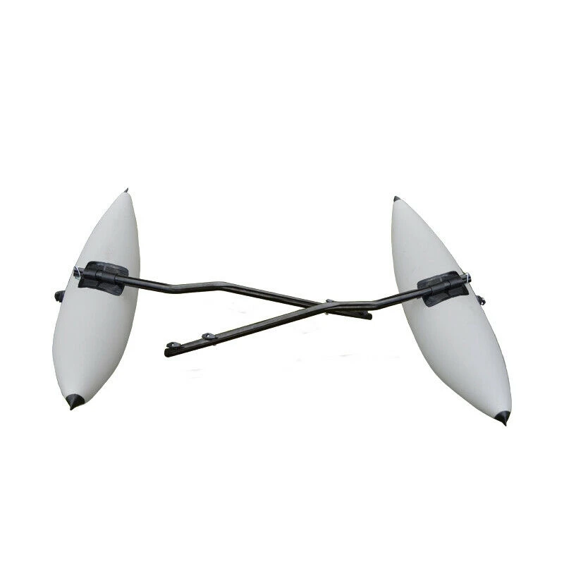 102cm Float Kayak PVC Inflatable Outrigger Float with Sidekick Arms Rod Kayak Boat Fishing Standing Float Stabilizer System Kit