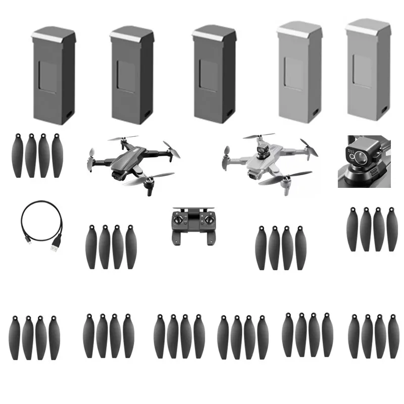 

RG108 MAX RG018 8K HD Aerial Photography WIFI FPV GPS RC Drone Spare Parts 7.4V 3000MAh Battery Controller USB Arm Propeller