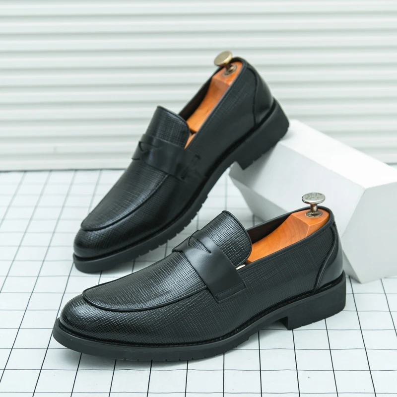 

Men Shoes Leather Male Men's Men Oxfords Dress Shoes for Men Luxury Designer Platform Leather Man Shoes