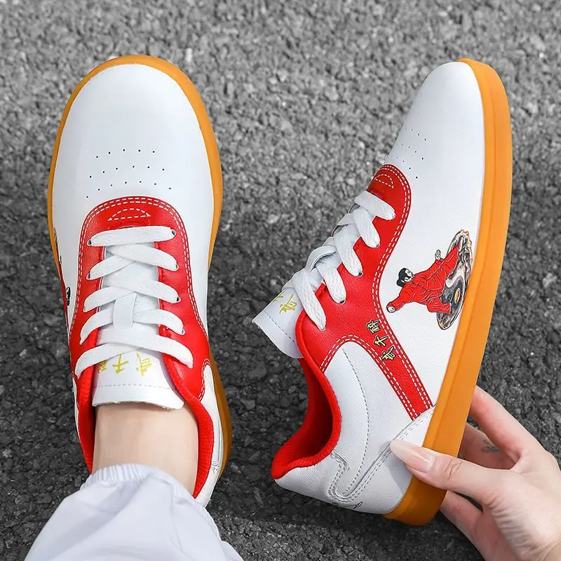 

Professional Chinese Traditional Men's Kung Fu Taiji Taiji Shoes Taekwondo Wearable Wushu Breathable Sneakers Women's Wushu Shoe