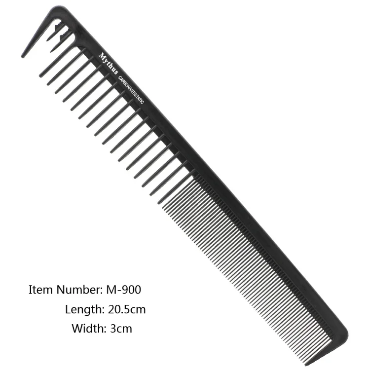 Mythus Barber Kamm Haarschnitt Professionelle Friseur Styling Kamm Set Salon Haarpflege Styling Werkzeug Carbon Faser Kamm Set – Detail 22