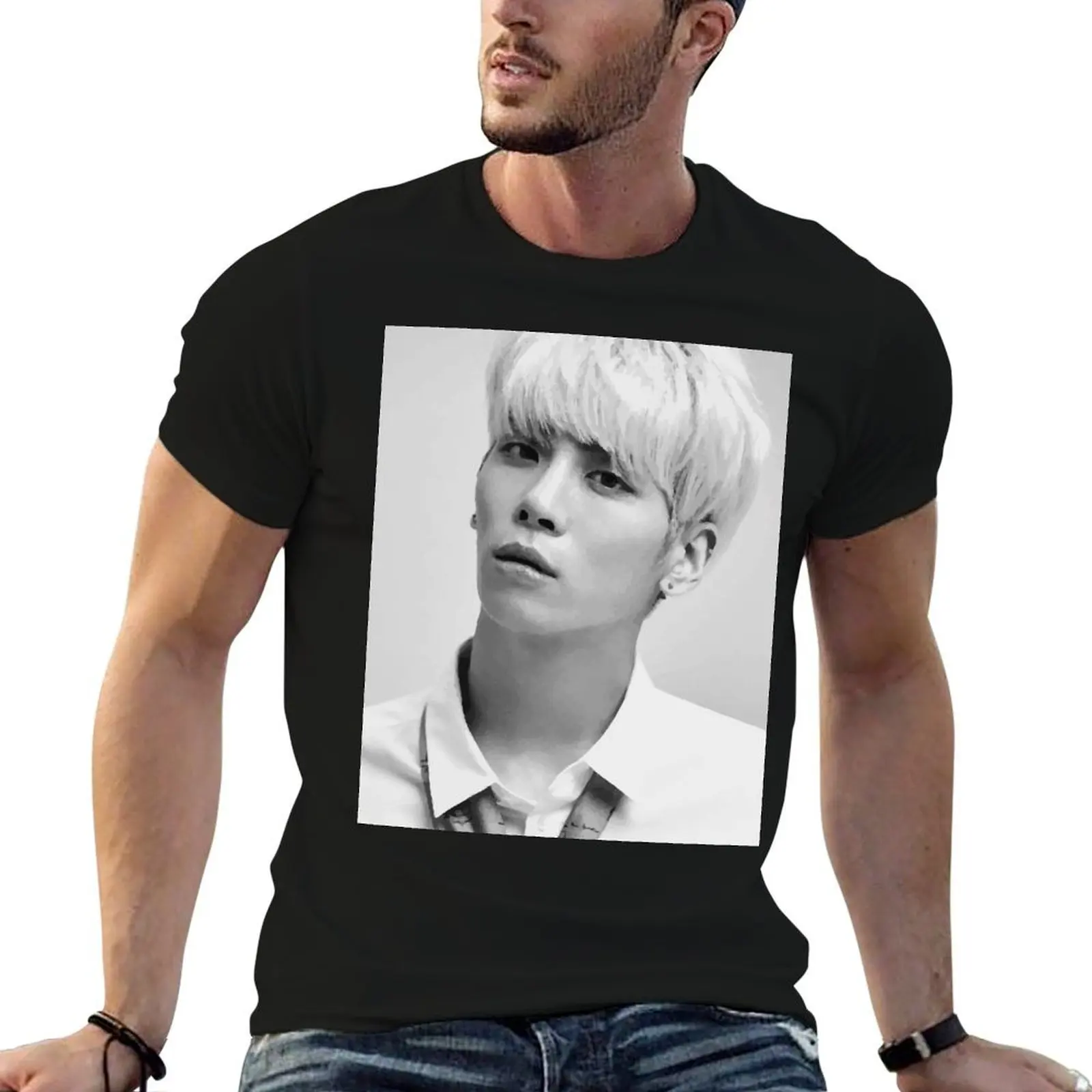 Shinee - Jonghyun T-Shirt graphics anime stuff mens graphic t-shirts
