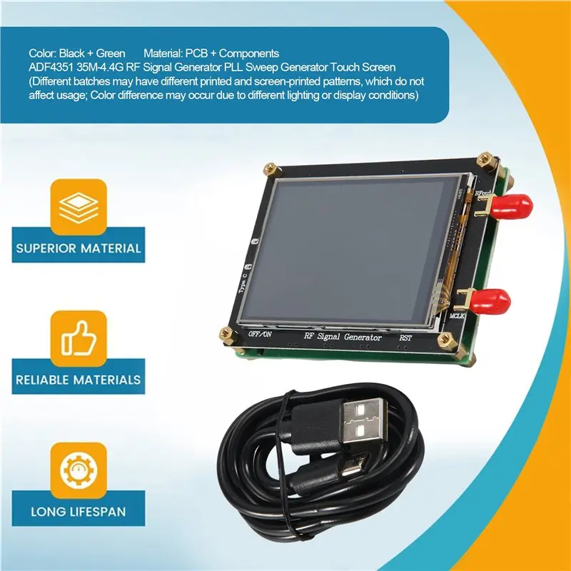ABNM RF Signal Source Generator ADF4351 35M-4.4G RF Signal Generator ADF4351 35M-4.4G