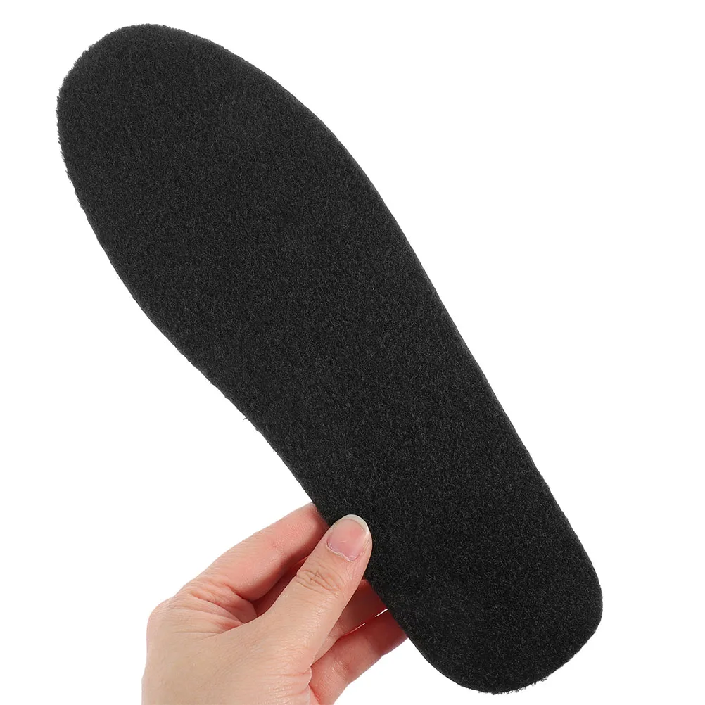 20 Pairs Felt Insole Replacement Shoe Soles Winter Boot Inner Pad Keep Warm Unisex Sole Inserts Comfortable Warming