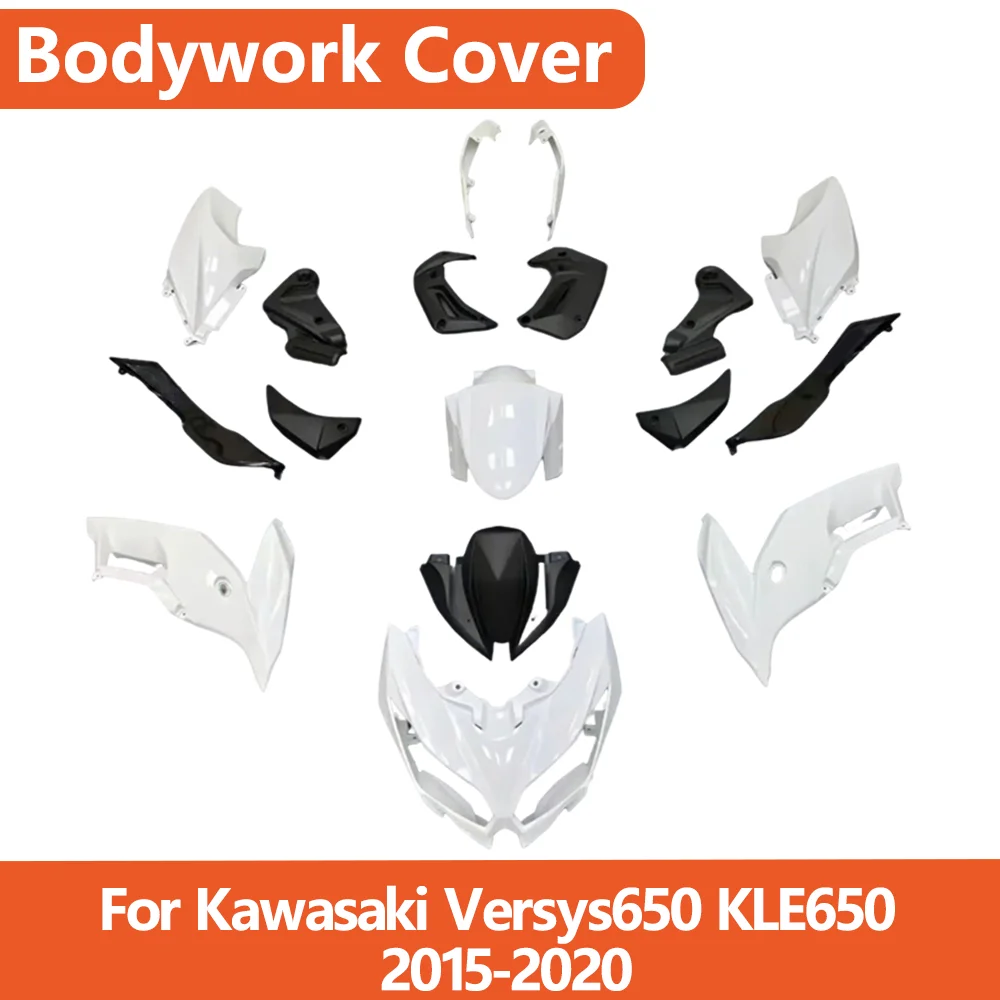 

For Kawasaki Versys650 KLE650 Versys 650 2015-2020 Motorcycle Injection Panel Bodywork Frame ABS Plastic Frame Protective Cover