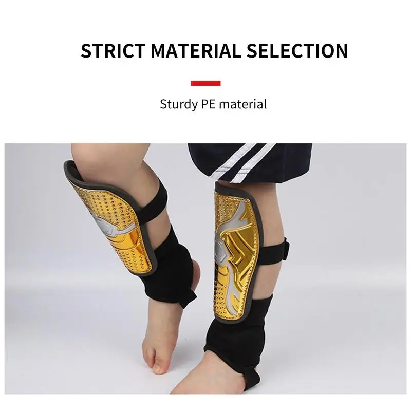 Soccer Shin Guards Football Shinguard Outdoor Guards Socks Shin Protector Pads For Kids Teens Light Protective Shield Gear