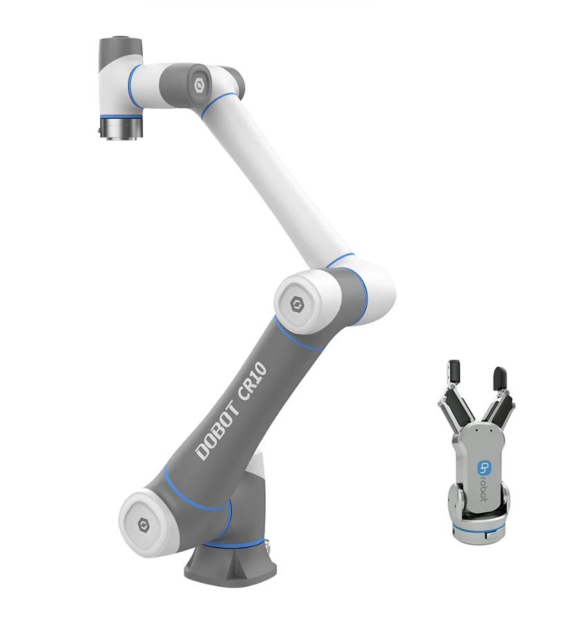 Lightweight Material Robotic Arm Collaborative Dobot Robot CR 10 With OnRobot Gripper For Automatic Assembly in CNC Car Industry