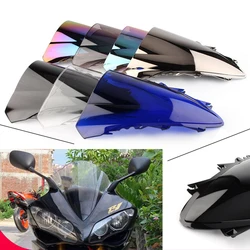 Motorcycle Double Bubble Windshield For Yamaha YZF R1 YZFR1 2007-2008 WindScreen Accessories Fairing Deflector