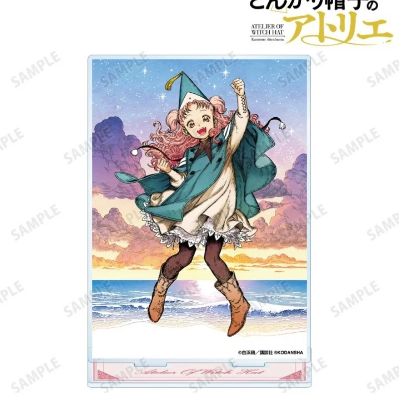 Witch Hat Atelier Acrylic Stand Figure Coco Qifrey Olruggio Cosplay Anime Table Desk Decor Model Plate Toy Keychain Gift