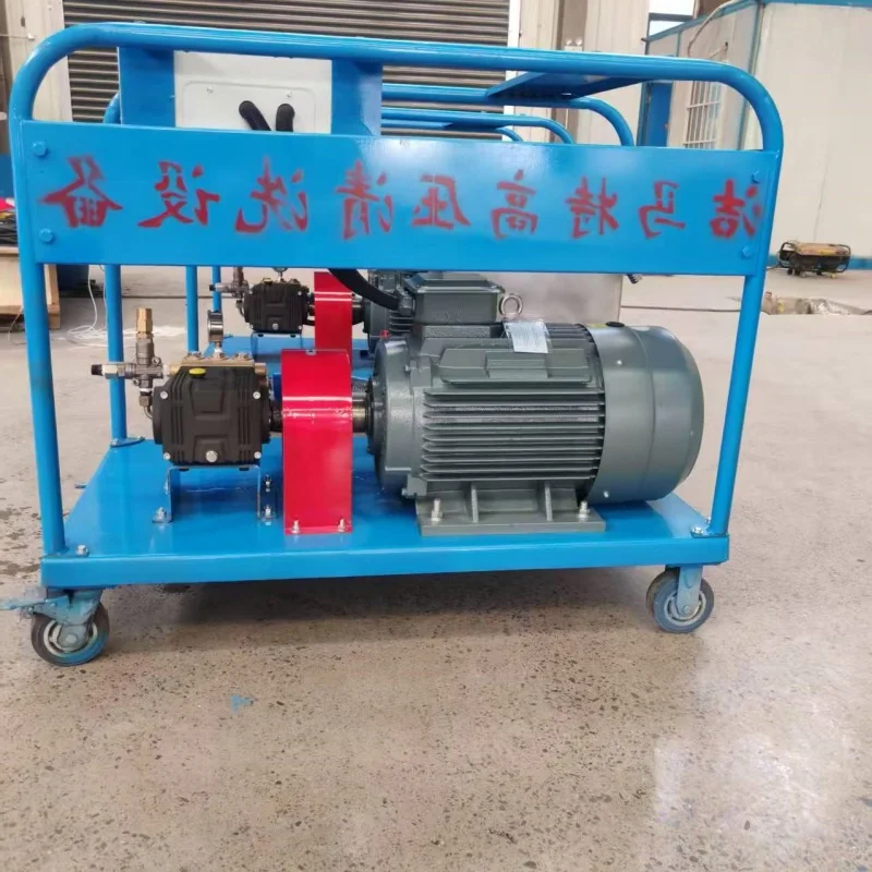 Professional Electric High Pressure Washer 500 Bar Water Jet Cleaner Car Wash  Radiator Cleaning Industrial Equipment