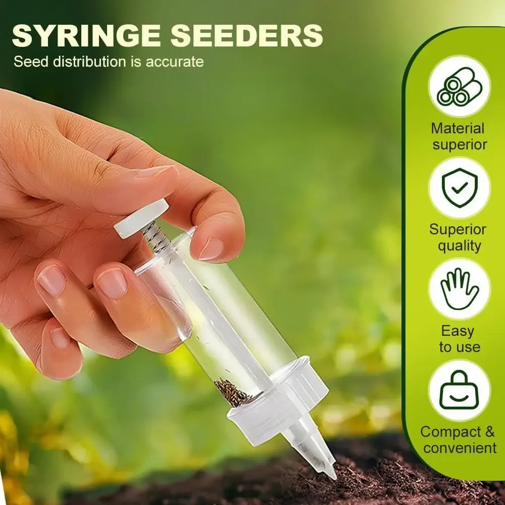 Mini sowing machine, spreading tool for gardening, multi-functional small sowing machine - reusable handheld seed planting tool