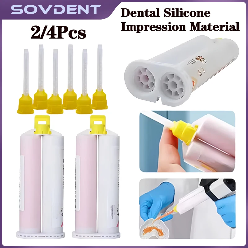 Dental Impression Material 50ml Light Body Silicone Rubber Elastomeric Dental Silicone Impression Materials Body Dentist