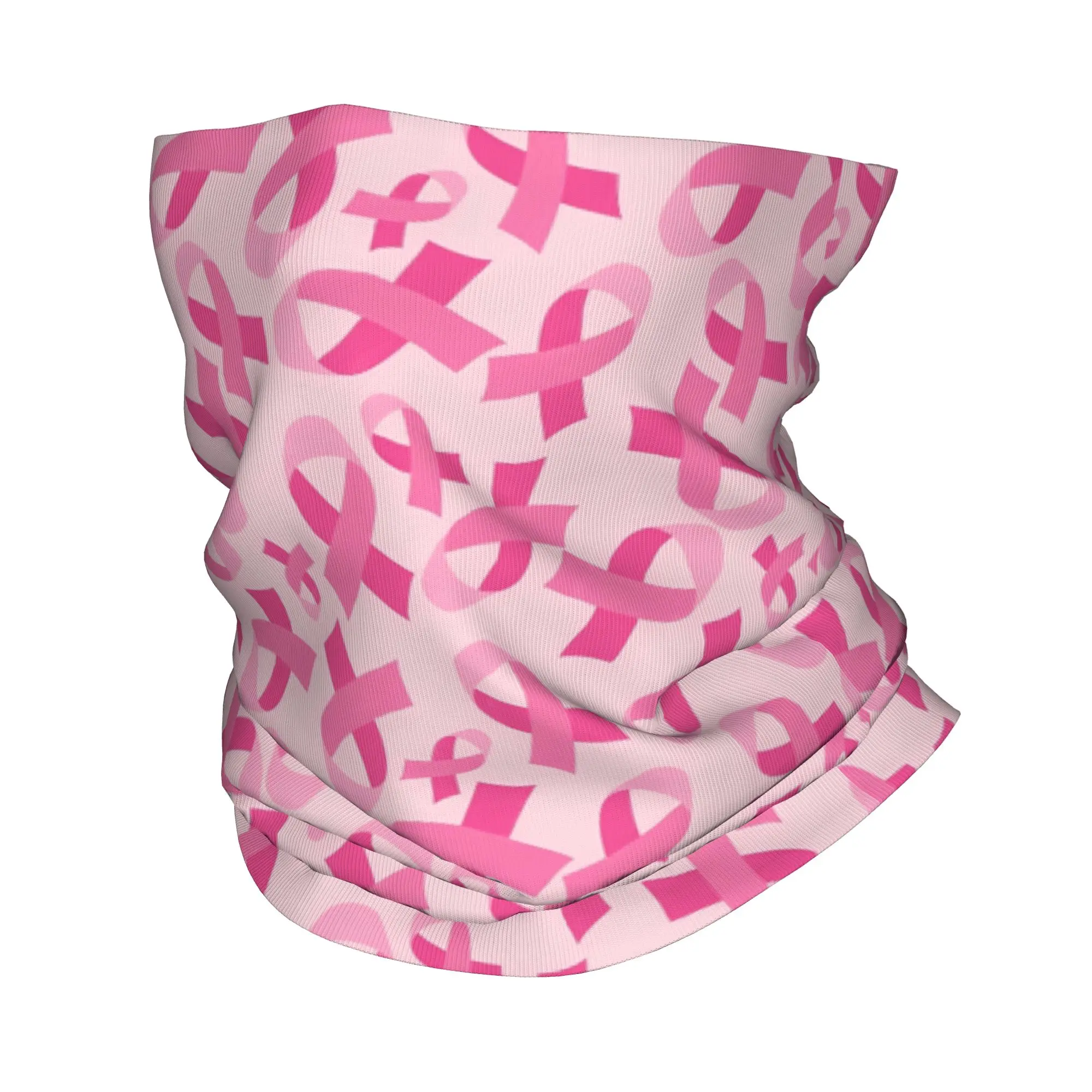 

Месяц осведомленности о раке молочной железы, бандана, чехол на шею, лента, маска, шарф, многофункциональный головной убор для рыбалки для мужчин, женщин, взрослых, ветрозащитный