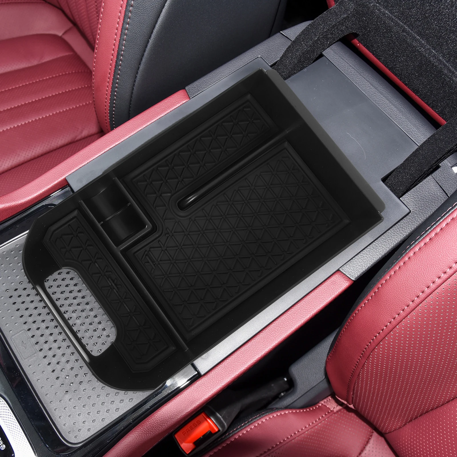 

Car Storage Box Tray Center Console Organizer Compartment Dashboard for Pp Accessories Vehicle
