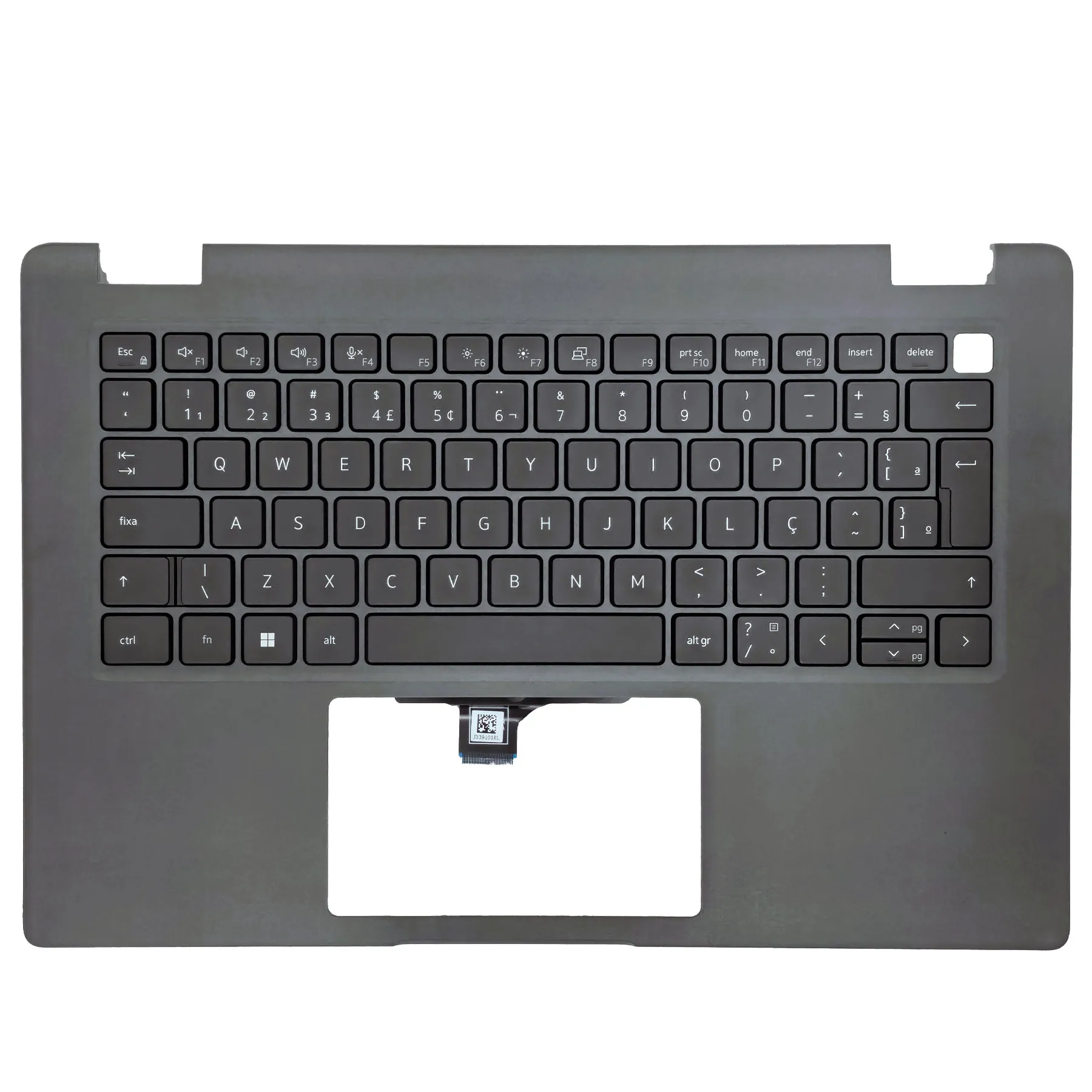 

For Dell Latitude 3440 Laptop upper case palmrest Spanish layout keyboard top cover 0R2DCD