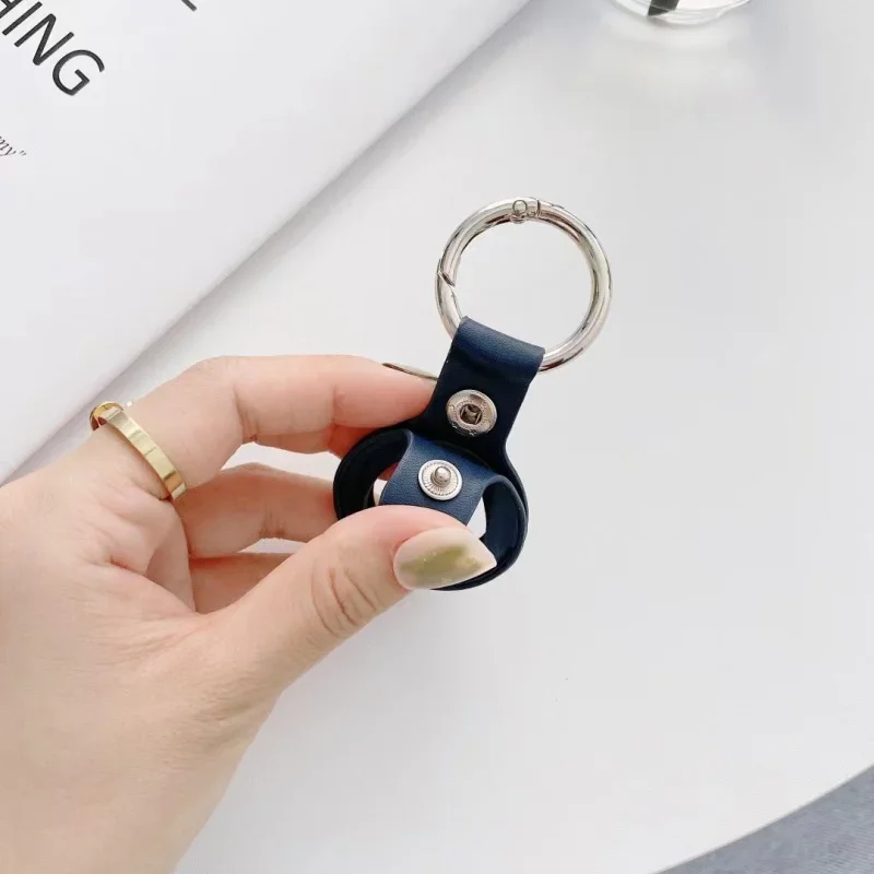 เคสหนัง FF-pf5 50ชิ้น/ล็อตสำหรับ Apple Airtags ฝาครอบป้องกันสำหรับเครื่องติดตามตำแหน่งป้องกันการสูญหาย