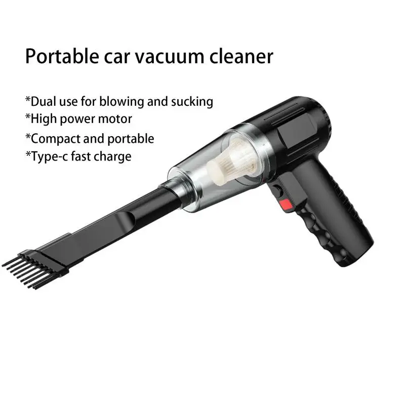 Handheld Vacuum Cordless Car Vacuum Cordless Rechargeable Powerful 9000pa Suction auto Interior Cleaner for Automotive Home car