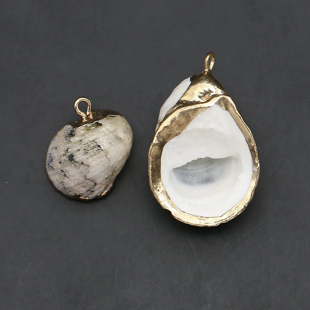 

Classic Natural Oval Single-Hole White Base with Black Dots Pendant DIY Exquisite Necklace Earring Jewelry Accessories Materials