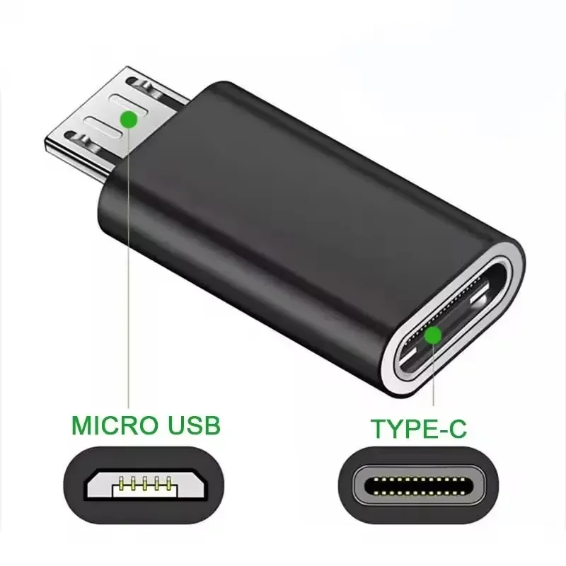 Micro USB Female To Type C Male Android Adapter Connector Phone Converter USB Type C To Micro USB Converter for Samsung Xiaomi