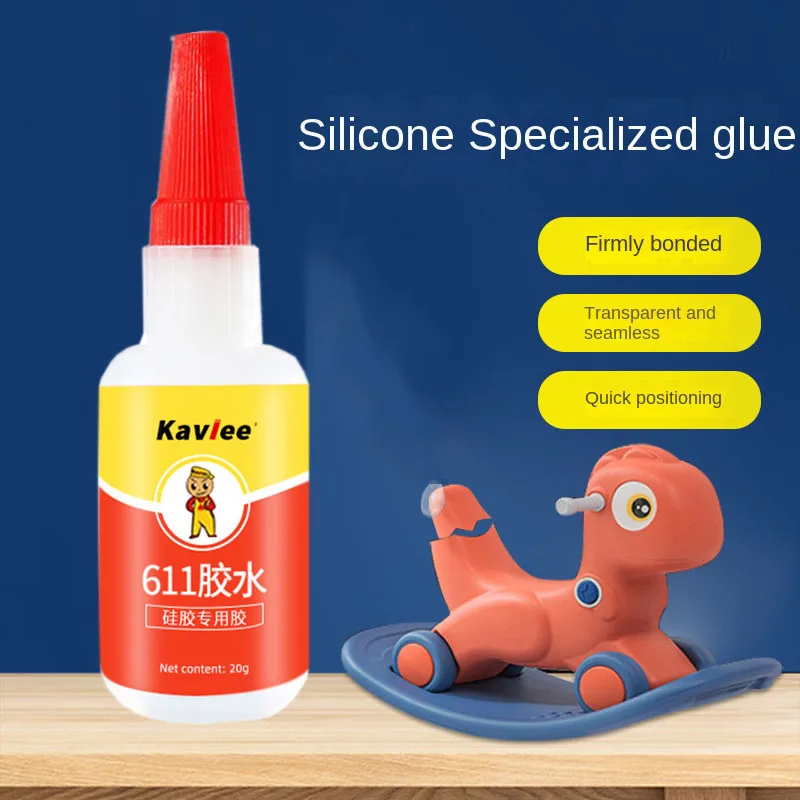 

Silicone Special Glue After Solidification Can Also Be Bonded Soft TPU TPR TPE PVC High-strength Bonding Agent Uv Glue