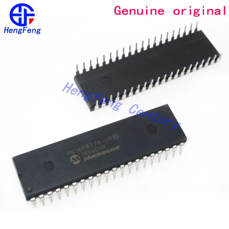 PIC16F877A-I/P PIC16F877A 16F877A DIP40 MicrothoracFlash Améliorés nouvel IC Original