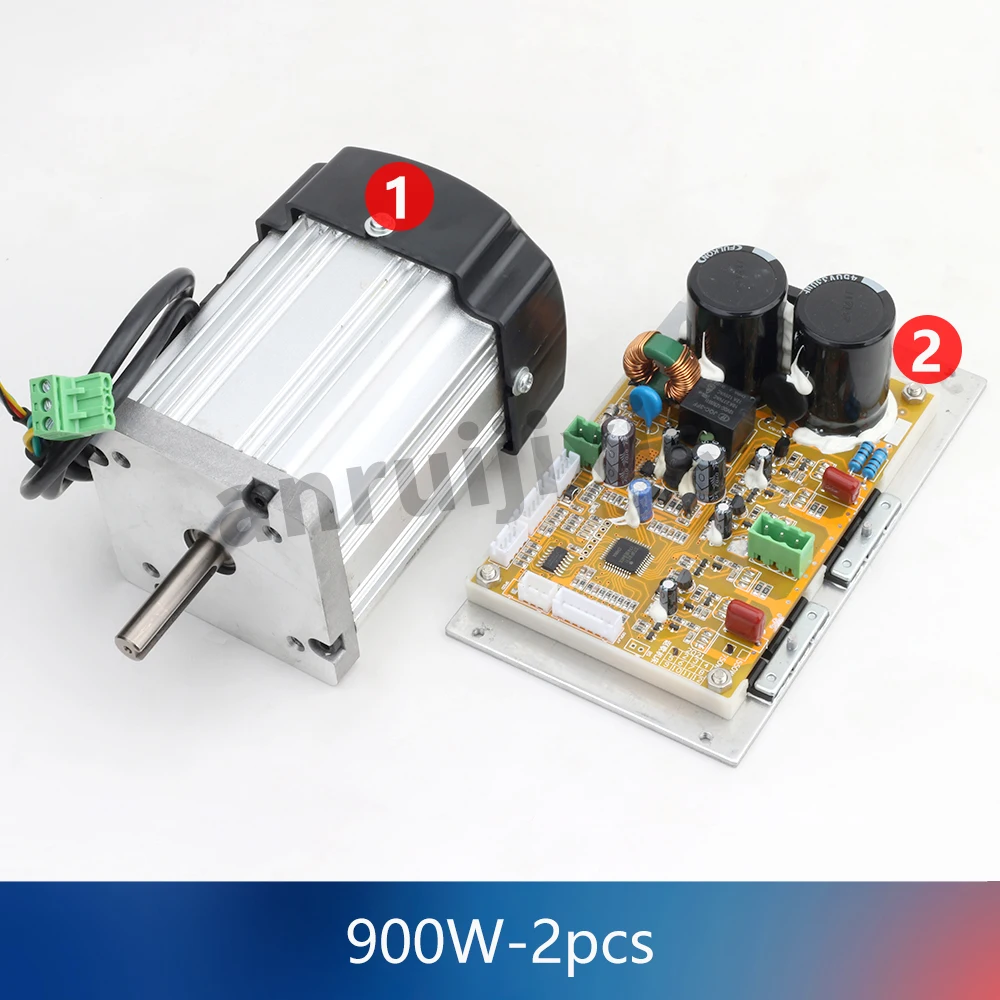 Imagem -03 - Brushless dc Motor Placa de Controle Principal Wm210v Torno Power Drive Board & Kit Motor 900w