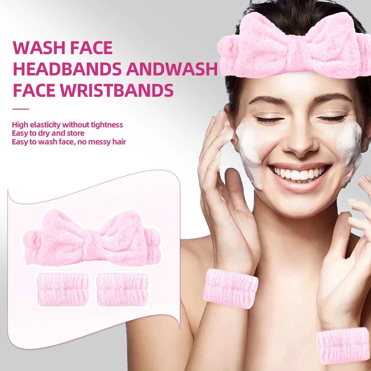 مجموعة تدليك لتنظيف ربطات الشعر مكونة من 22 قطعة، مناسبة للعناية اليومية بالبشرة وتدليك الوجه وارتداء إكسسوارات الشعر. #4