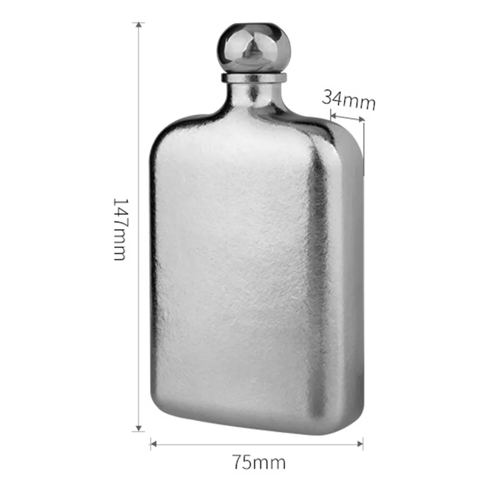 

Outdoor Activities Outdoor Flask Camping Bottle Comfortable Grip Wine Holder Camping 170ml 117*80*28mm Easy To Clean