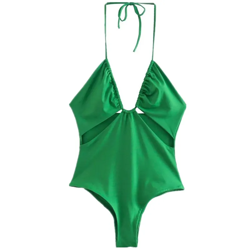 Fashionable Slimming Women's Swimwear New Open Design Sexy Fitness Suits Tagkita Brand Sleeveless Leisure Swimsuit