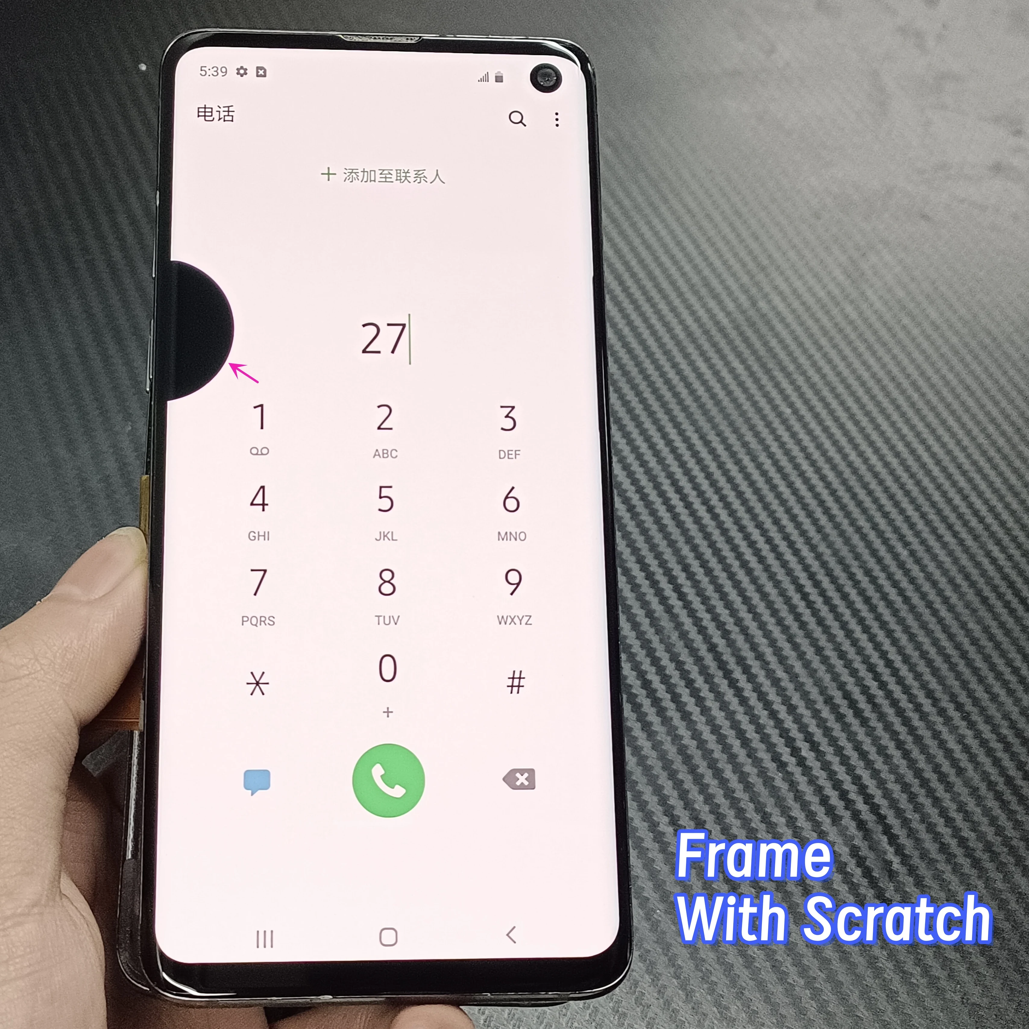 6.1 \'\'Amoled punkt defectowania dla SAMSUNG Galaxy S10 SM-G973F/DS G973U G973 Amoled S10 wyświetlacz LCD ekran dotykowy Digitizer zgromadzenie