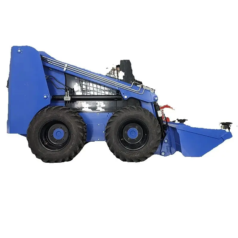 

Customized Mini Skid Steer Loader Engine Portable Skid Steer Backhoe Loaders High Quality Small Wheel Loader