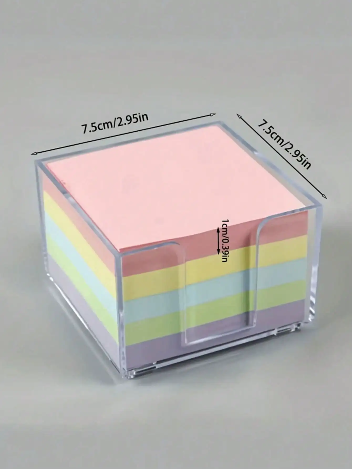 400 Sheets 4 Books Square Sticky Notes And 1 Sticky Note Box, Self-Adhesive Memo Sticky Notes, Suitable For Office, School And Home Use, Suitable For Office, School And Home Organization, Back To School Gift SS260127141174176033577