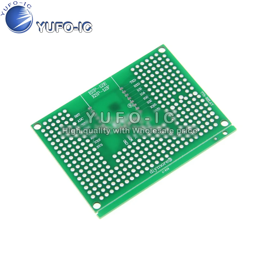 WiFi ESP8266 Prototype PCB Board ESP12F12E/ESP32 Hole Plate 5X7 double-sided Tin Plating