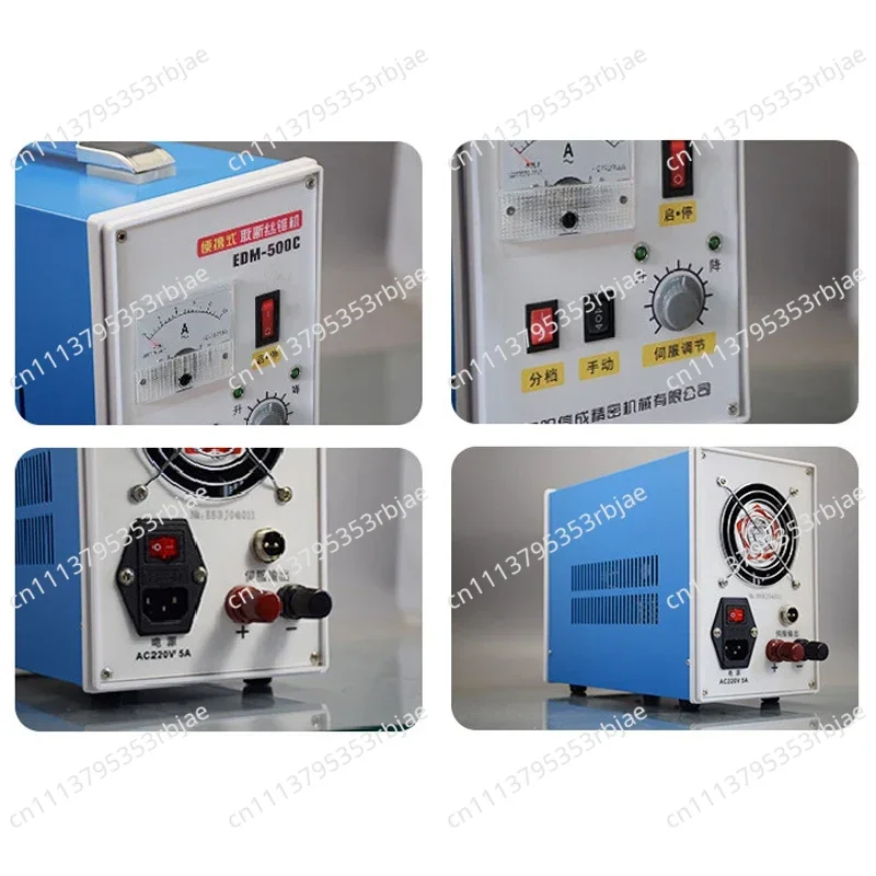 High requency EDM-500C Portable Breaking Tap Electrical Spark Machine Processing Bolts Screws Drill Bits Drill Holes