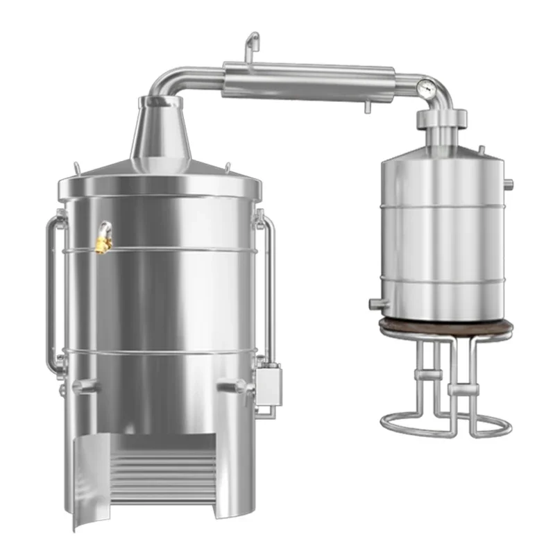 Brewing equipment Small large workshop Firewood fire with stove Baijiu distiller Distiller Roasting wine machine