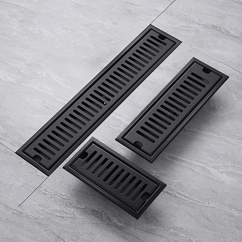 20x10cm Shower Drain Stainless Steel Bathroom Floor Drainage Linear Waste Drain for Kithchen