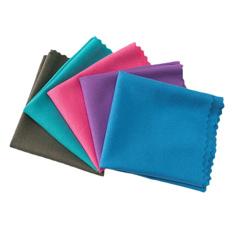 Toalla de refrigeración de secado rápido para niños, paño suave y transpirable de absorción del sudor, frío con caja de almacenamiento, para deportes, correr, Yoga y gimnasio, 1/2 piezas