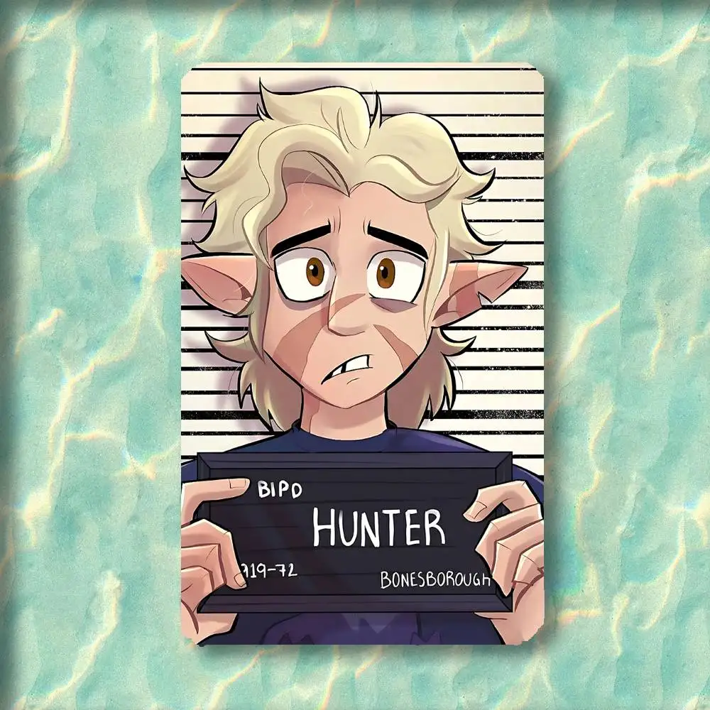 Golden Hunter T-The Owl House Credit Debit Bank Film Skin Sticker Front Cover