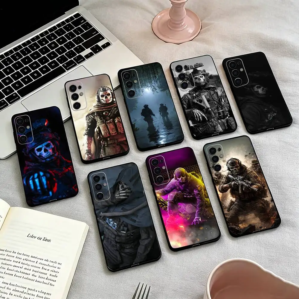Call Of G-Game D-Dutys Phone Case For Samsung S25,S24,S21,S22,S23,S30,Ultra,S20,Plus,Fe,Soft Silicone Black Cover