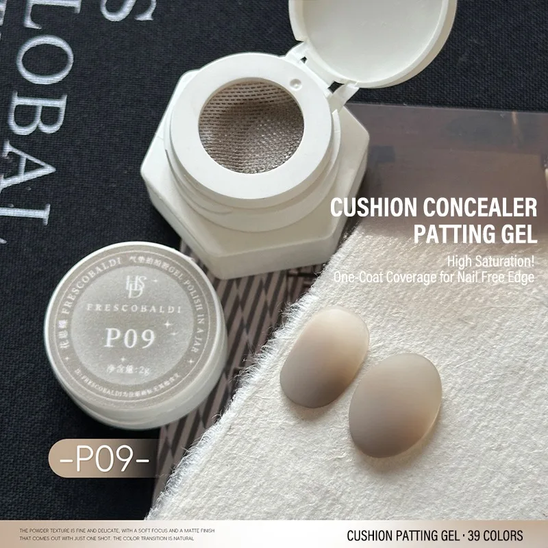 Air Cushion Patting Gel, Hochpigmentiertes Blush Gradient Ombre Nagelkunst-Gel, Kein Abwischen Nötig, UV-LED Transfer-Lack zum Einweichen – Detail 12