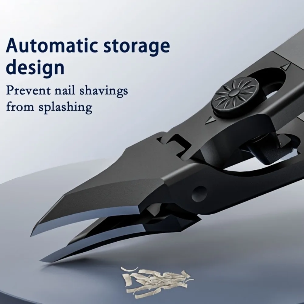 ที่ตัดเล็บมืออาชีพ คมมาก ปลายเฉียง ป้องกันการกระเด็น ที่ตัดเล็บสแตนเลส คีมตัดเล็บเท้า อุปกรณ์ทำเล็บ